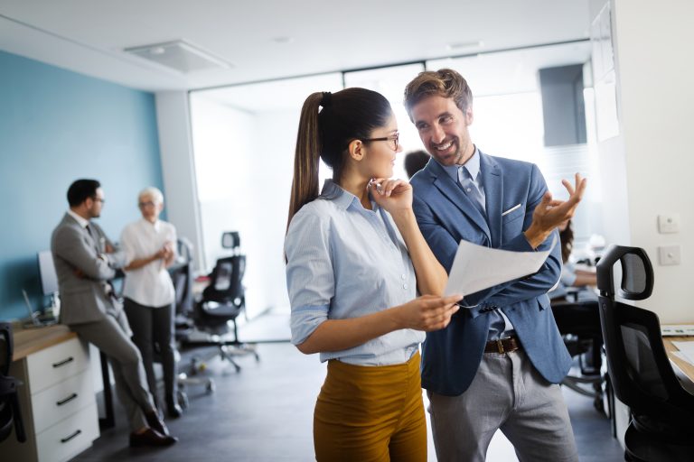 Business meeting and teamwork by business people
