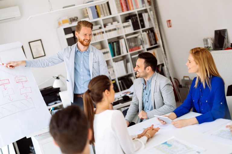 Presentation and collaboration by business people